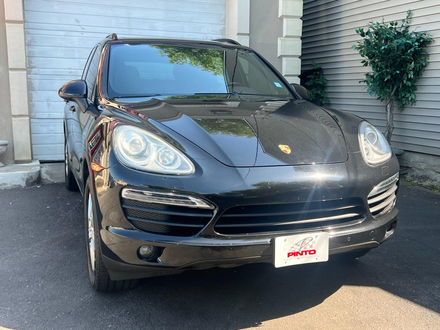 2014 BLACK /Black Leather Porsche Cayenne s (WP1AB2A20EL) with an 4.8L V8 DOHC 32V engine, 8 Speed Automatic transmission, located at 1018 Brunswick Ave, Trenton, NJ, 08638, (609) 989-0900, 40.240086, -74.748085 - This Porsche Cayenne is a super clean,well maintained black beauty! Always serviced and needs nothing. Please call Anthony to set up an appt. 609-273-5100 - Photo#1